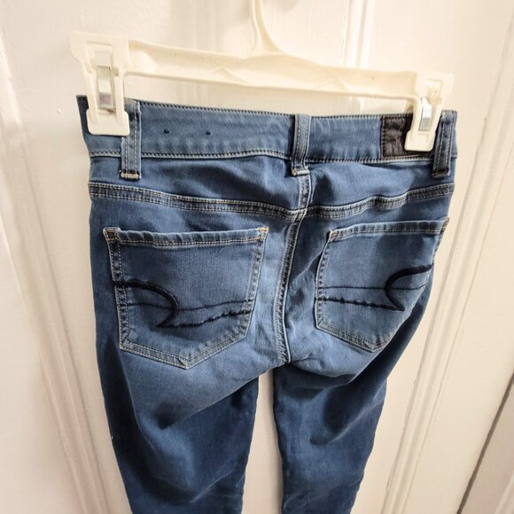 American Eagle Skinny Jeggings Size 0 Short - Picture 7 of 8